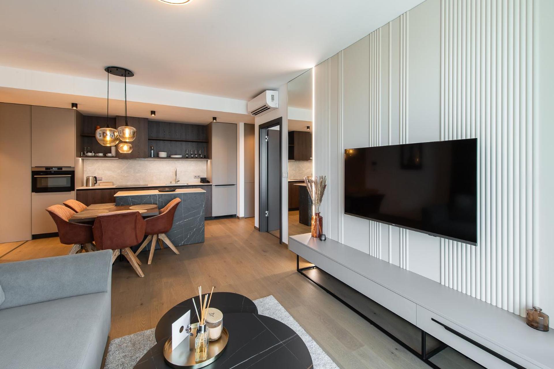 Nikas Eurovea Apartments - Free Parking Bratislava Dış mekan fotoğraf